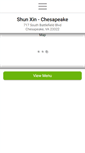 Mobile Screenshot of chesapeakeshunxin.com